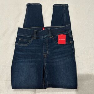 SPANX Women's Dark Blue Skinny Jeans